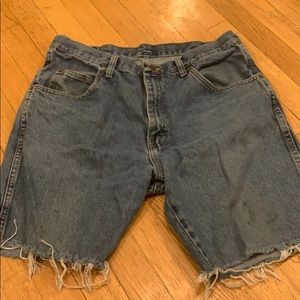 Cut off jean shorts